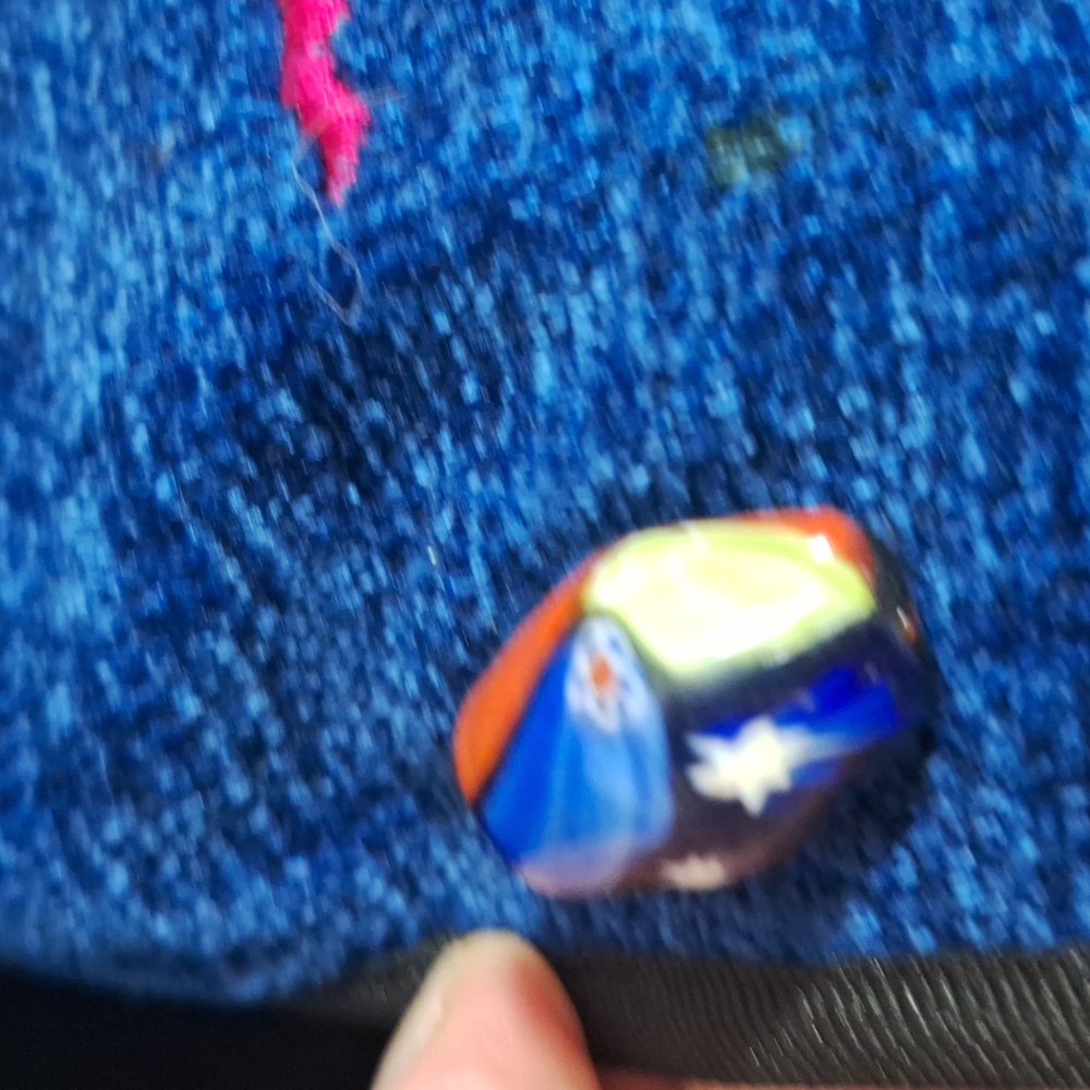 Vintage Allure Chenille Patchwork Sweater Jacket … - image 6